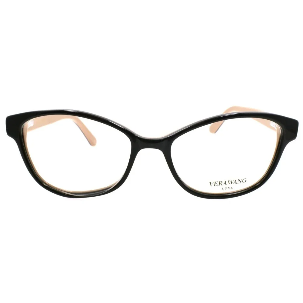 Vera Wang Mazzoli BK Women's Eyeglasses Frames 51-15-130 Black w/ Crystals